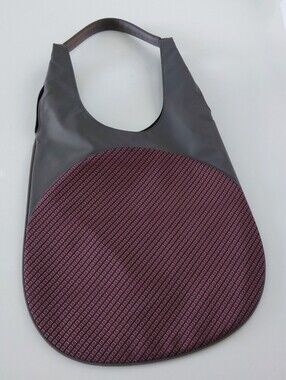 Apede Mod Women's Nylon Leather Shoulder Bag. Pre-owned.